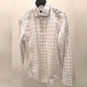 Hugo Boss Gordon White Button Down Dress Shirt - Size 41